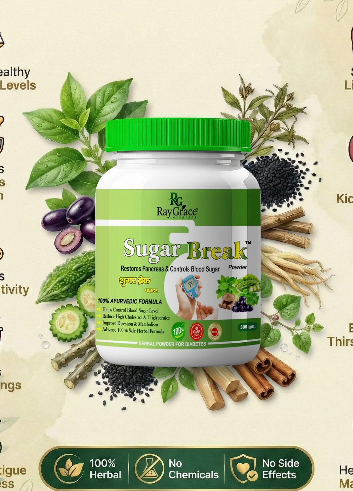 SUGAR MEDICINE | Ayurvedic Sugar Control Powder For Maintaining Sugar Level